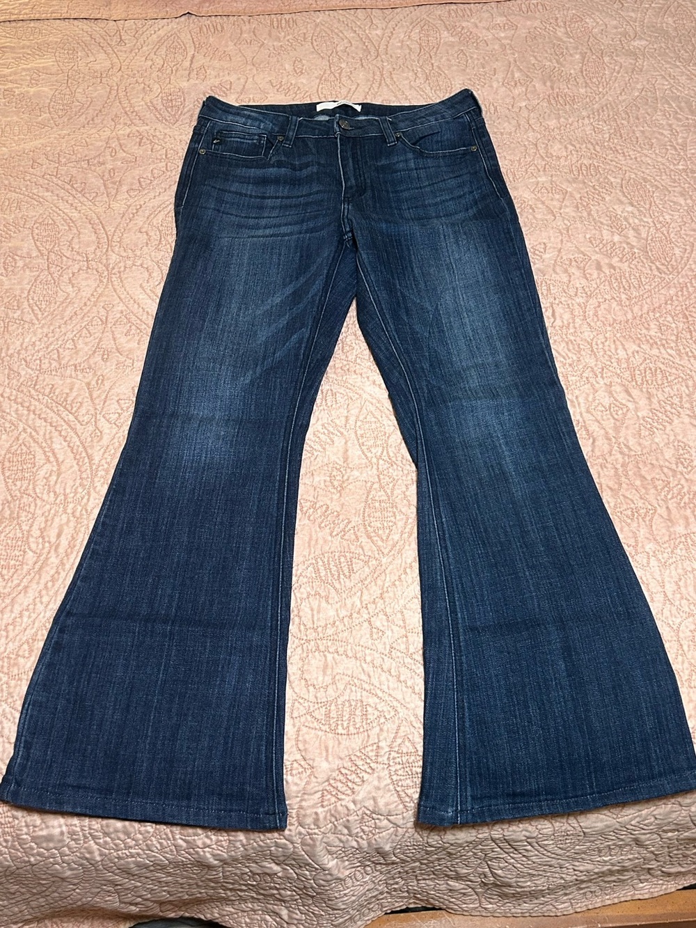 KanCan Dark Blue Flare Jeans